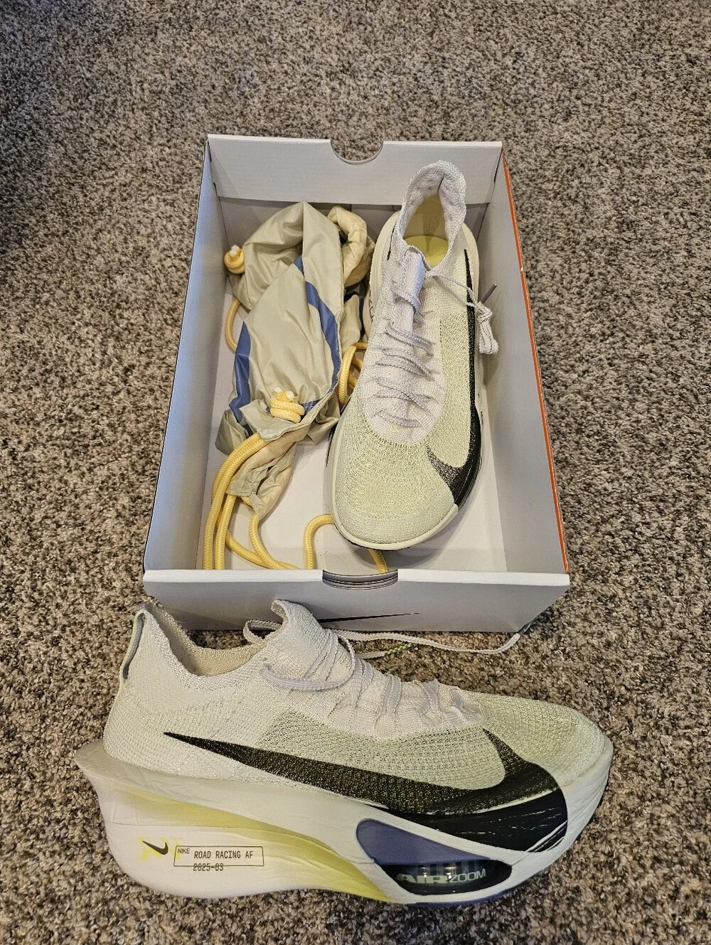 NWT Nike Air Zoom Alphafly Next% 3 Phantom Sequoia Mens 10